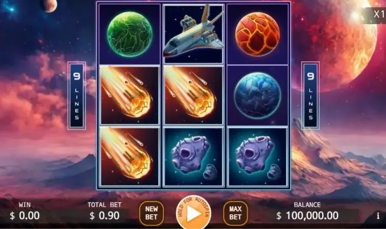 Các biểu tượng trong game Nổ Hũ Vũ Trụ tại FastGame888